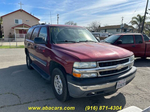 2004 Chevrolet Tahoe for sale at About New Auto Sales in Lincoln CA