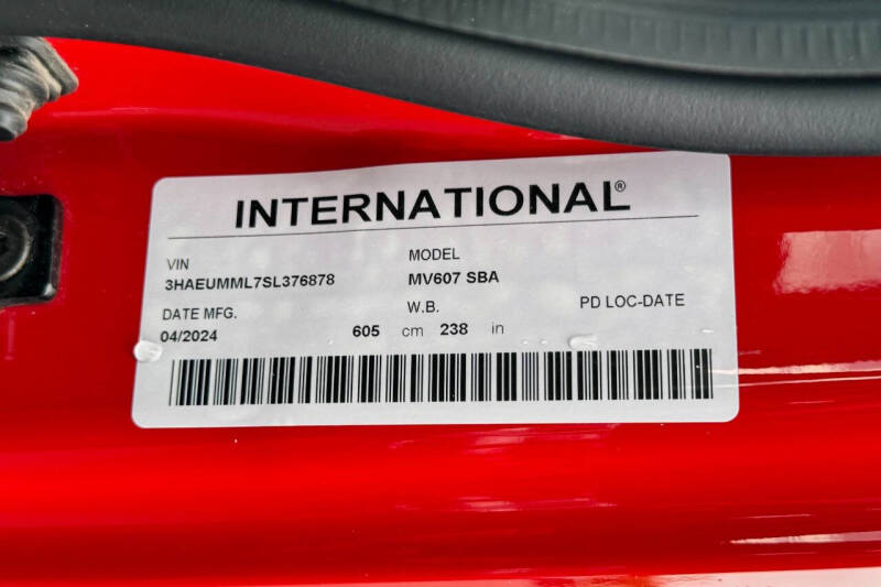 2025 International MV607