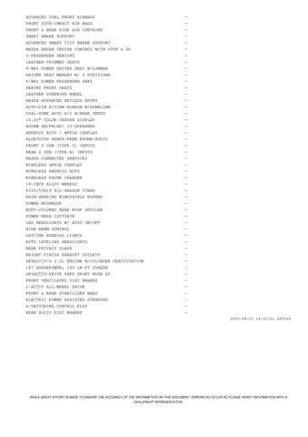 2025 Mazda CX-5 2.5 S Premium Plus