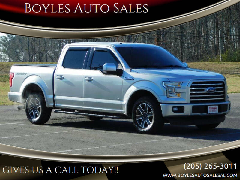 2017 Ford F-150 for sale at Boyles Auto Sales in Jasper AL