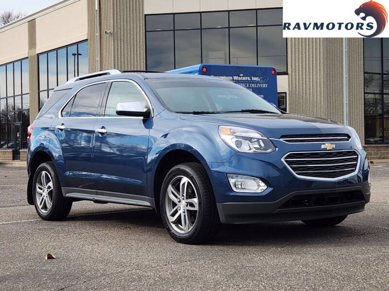 2017 Chevrolet Equinox for sale at RAVMOTORS - CRYSTAL in Crystal MN