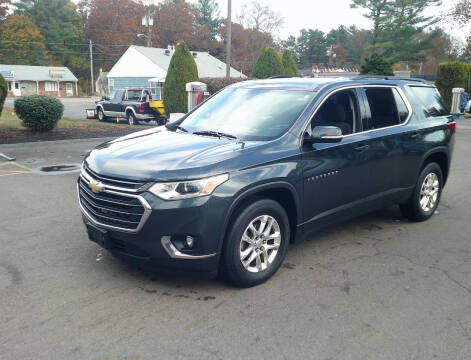 2019 Chevrolet Traverse for sale at RTE 123 Village Auto Sales Inc. in Attleboro MA