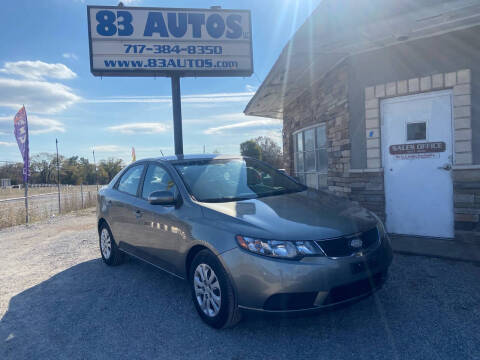 2010 Kia Forte for sale at 83 Autos LLC in York PA