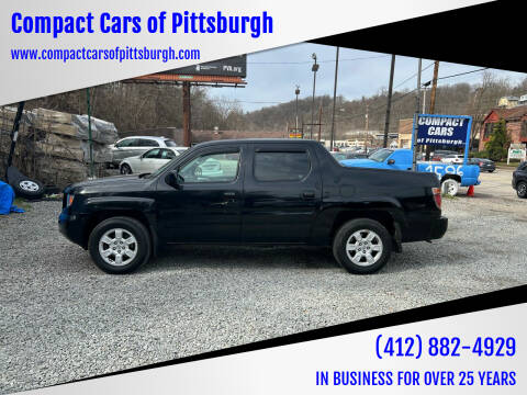 2007 Honda Ridgeline for sale at Compact Cars of Pittsburgh in Pittsburgh PA