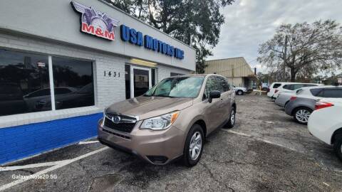 2014 Subaru Forester for sale at M & M USA Motors INC in Kissimmee FL