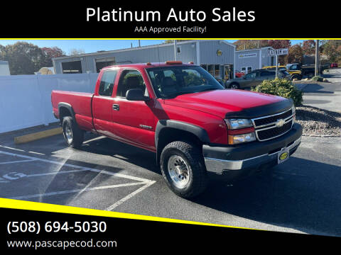 2006 Chevrolet Silverado 2500HD for sale at Platinum Auto Sales in South Yarmouth MA