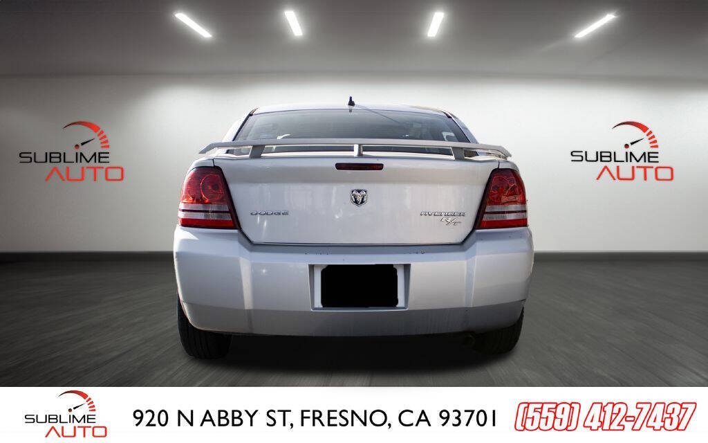 2010 Dodge Avenger for sale at SUBLIME AUTO in Fresno, CA