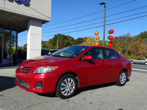 2013 Toyota Corolla for sale at KING RICHARDS AUTO CENTER in East Providence RI