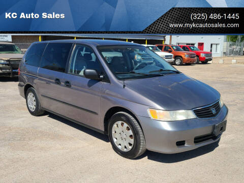 2000 Honda Odyssey for sale at KC Auto Sales in San Angelo TX