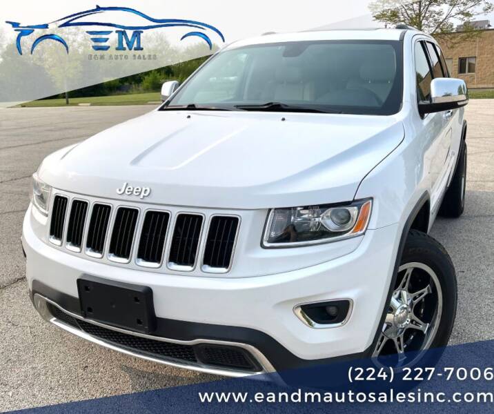 2014 Jeep Grand Cherokee for sale at E and M Auto Sales in Elgin IL
