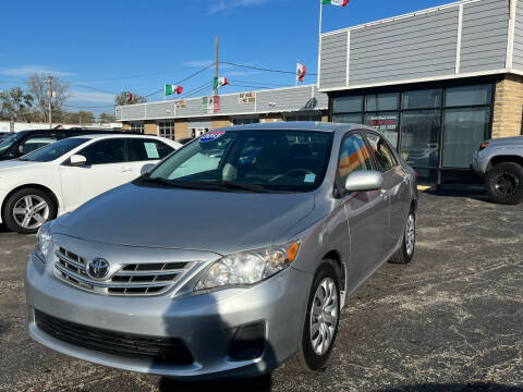 2013 Toyota Corolla for sale at North Chicago Car Sales Inc in Waukegan IL