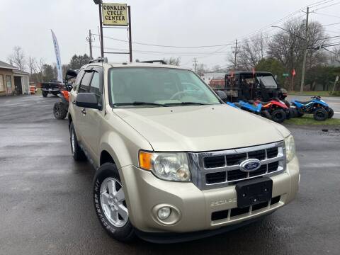 2010 Ford Escape for sale at Conklin Cycle Center in Binghamton NY