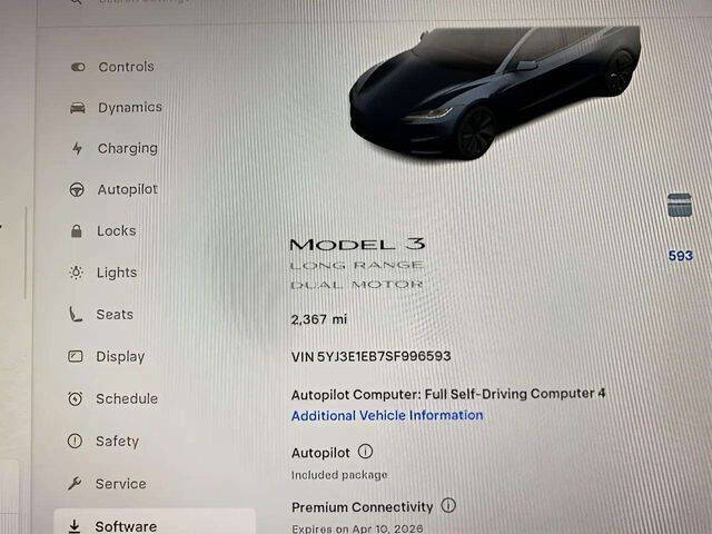 2025 Tesla Model 3 Long Range