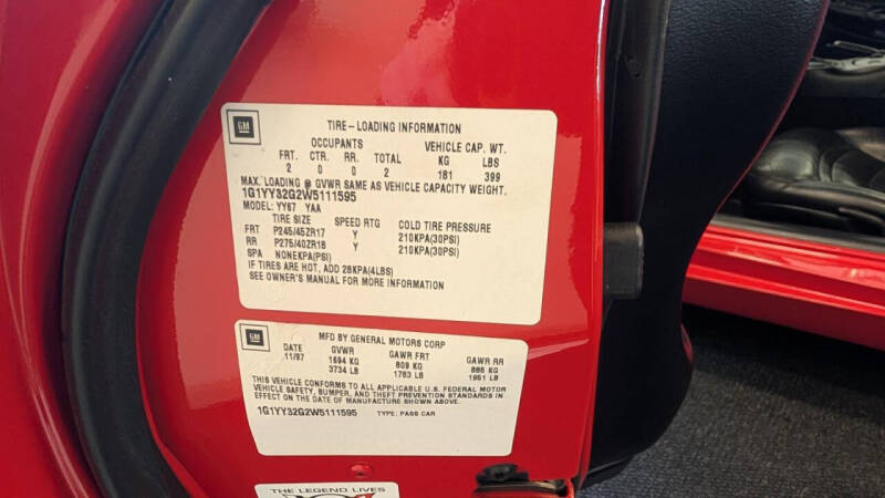 1998 Chevrolet Corvette