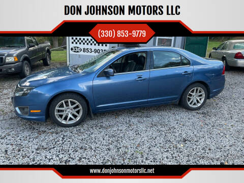 2010 Ford Fusion for sale at DON JOHNSON MOTORS LLC in Lisbon OH