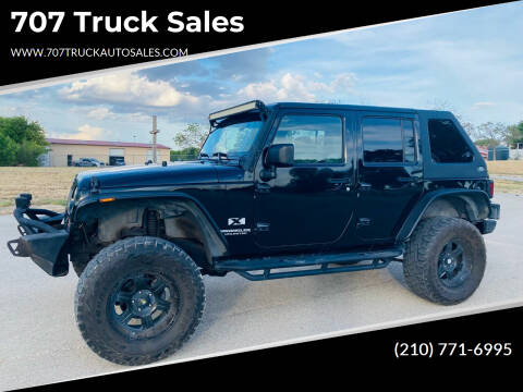 2008 Jeep Wrangler Unlimited for sale at 707 Truck Sales in San Antonio TX