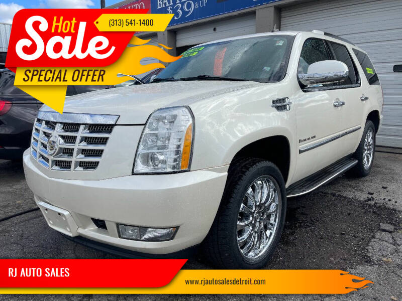 2009 Cadillac Escalade for sale at RJ AUTO SALES in Detroit MI