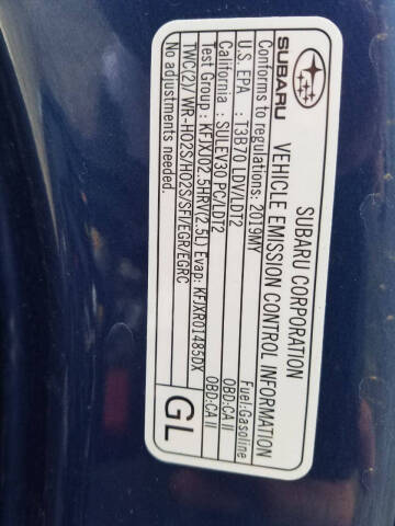 2019 Subaru Outback 2.5i Premium