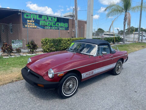 1977 MG MGB for sale at Galaxy Motors Inc in Melbourne FL