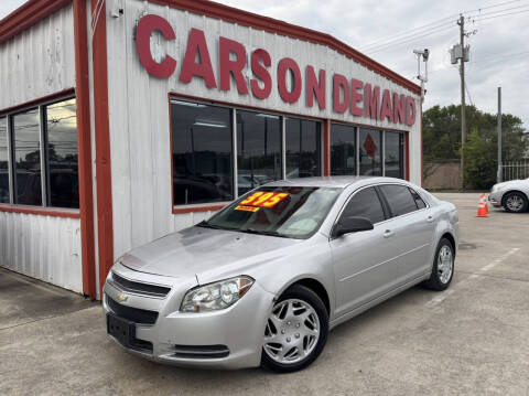 2012 Chevrolet Malibu for sale at Cars On Demand 2 in Pasadena TX