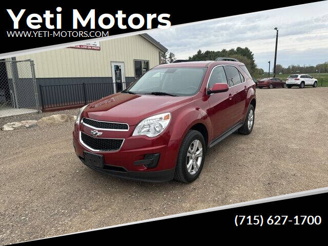 2015 Chevrolet Equinox for sale at Yeti Motors in Deerbrook WI