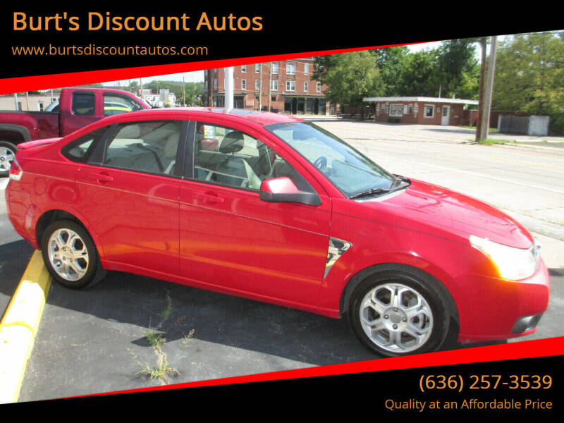 2008 Ford Focus for sale at Burt's Discount Autos in Pacific MO