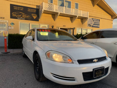 2006 Chevrolet Impala for sale at BELOW BOOK AUTO SALES in Idaho Falls ID