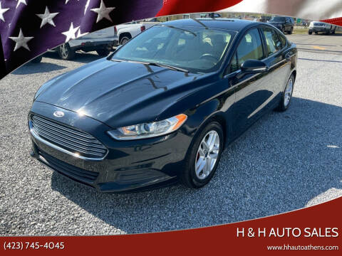 2014 Ford Fusion for sale at H & H Auto Sales in Athens TN