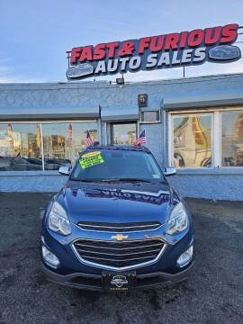 2016 Chevrolet Equinox for sale at FAST AND FURIOUS AUTO SALES in Newark NJ