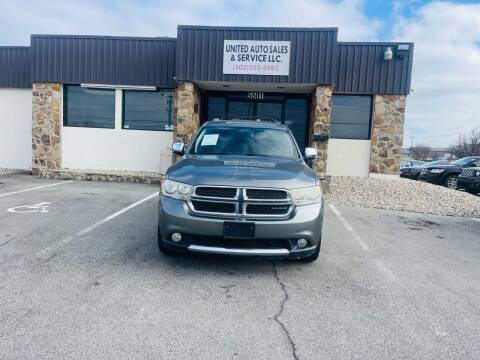 2011 Dodge Durango for sale at United Auto Sales and Service in Louisville KY