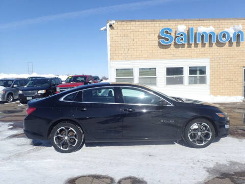 2021 Chevrolet Malibu for sale at Salmon Automotive Inc. in Tracy MN