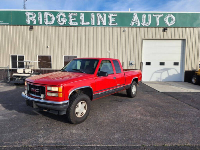 1998 GMC Sierra 1500 for sale at RIDGELINE AUTO in Chubbuck ID