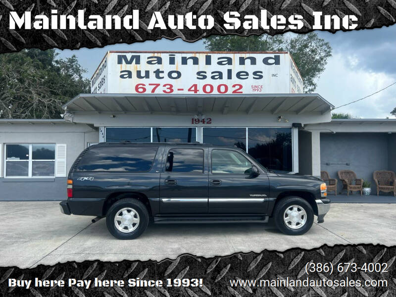 2005 GMC Yukon XL for sale at Mainland Auto Sales Inc in Daytona Beach FL