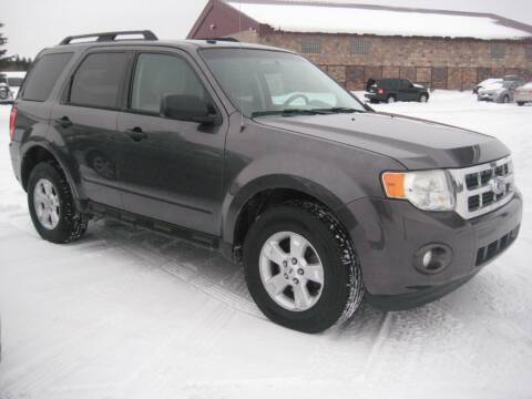 2012 Ford Escape for sale at Rice Auto Sales in Rice MN