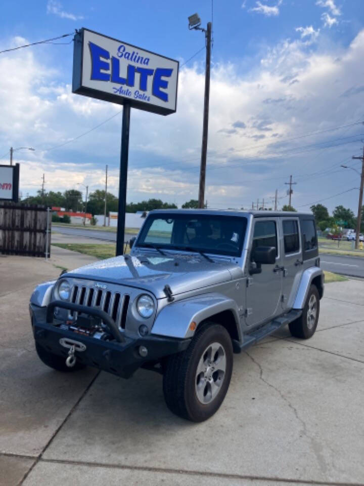 2016 Jeep Wrangler Unlimited for sale at Salina Elite Auto Sales in Salina, KS