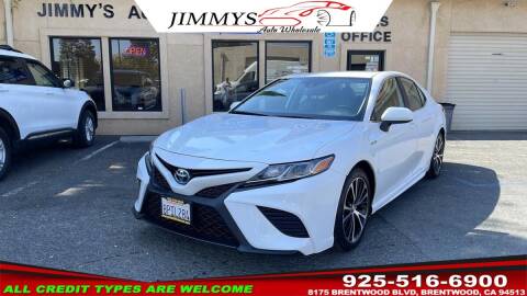 2020 Toyota Camry Hybrid for sale at JIMMY'S AUTO WHOLESALE in Brentwood CA