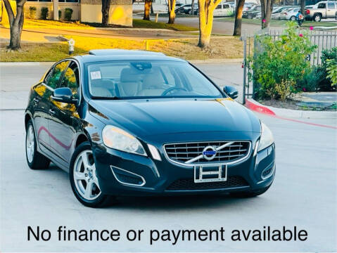 2012 Volvo S60 for sale at Texas Drive Auto in Dallas TX