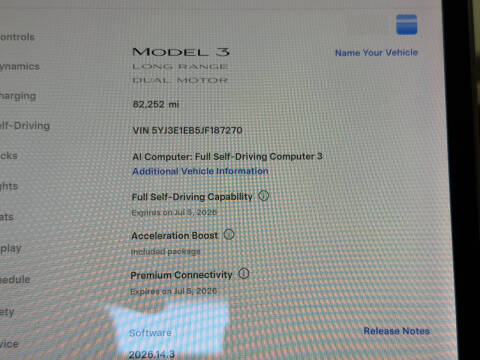 2018 Tesla Model 3 Long Range