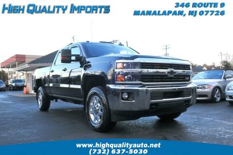 2015 Chevrolet Silverado 3500HD for sale at High Quality Imports in Manalapan NJ
