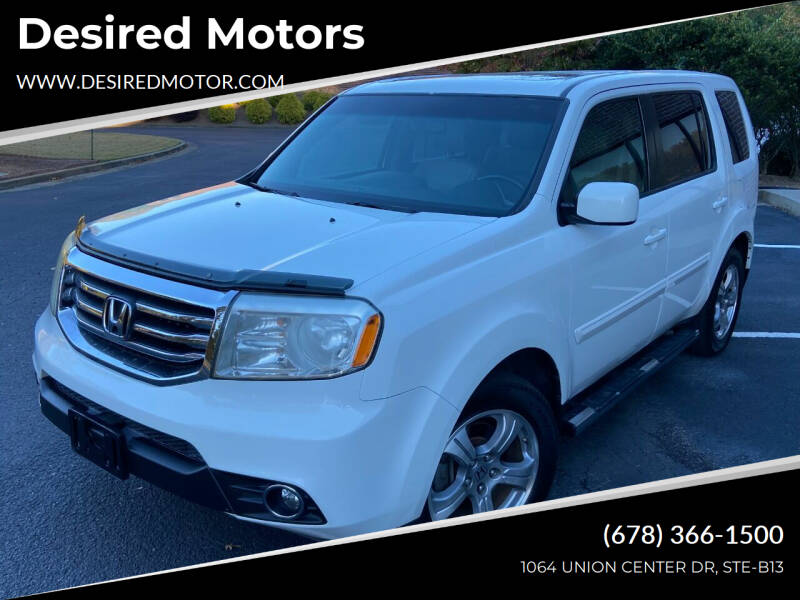 2013 Honda Pilot for sale at Desired Motors in Alpharetta GA