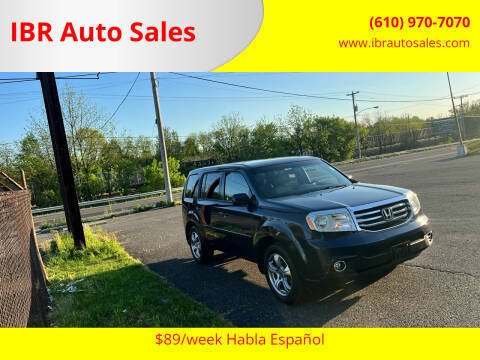 2012 Honda Pilot for sale at IBR Auto Sales in Pottstown PA