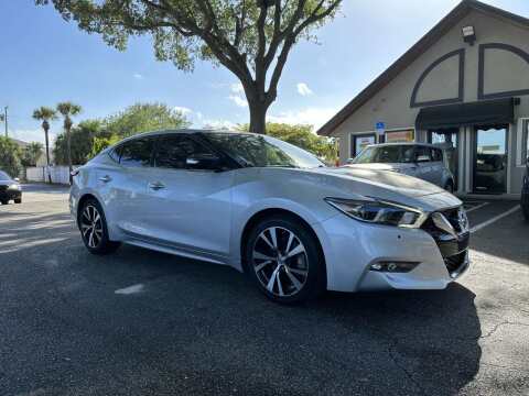 2018 Nissan Maxima for sale at SUPRA AUTO SALES in Riviera Beach FL