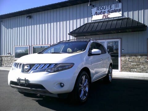 2009 Nissan Murano for sale at Route 111 Auto Sales Inc. in Hampstead NH