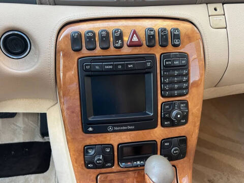 2001 Mercedes-Benz CL-Class CL 500