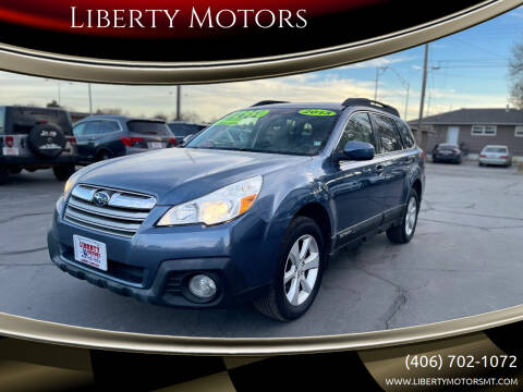 2013 Subaru Outback for sale at Liberty Motors in Billings MT