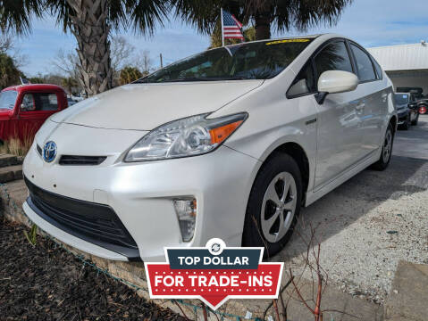 2013 Toyota Prius for sale at Bogue Auto Sales in Newport NC