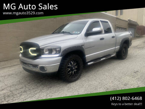 2006 Dodge Ram 1500 for sale at MG Auto Sales in Pittsburgh PA