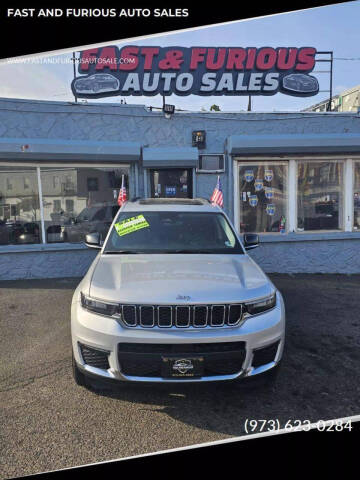 2021 Jeep Grand Cherokee L for sale at FAST AND FURIOUS AUTO SALES in Newark NJ