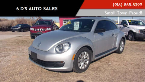 2014 Volkswagen Beetle for sale at 6 D's Auto Sales in Mannford OK