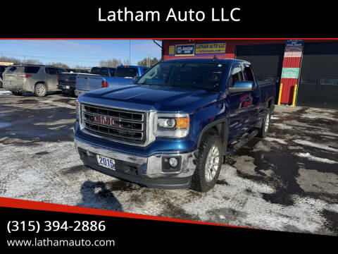 2015 GMC Sierra 1500 for sale at Latham Auto LLC in Ogdensburg NY